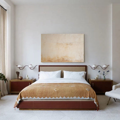 Elegant Minimalist Oil Painting for Modern Home Decor