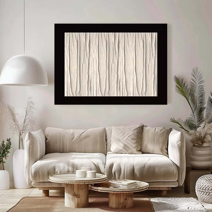 Contemporary Minimalist Oil Painting for Modern Home Decor