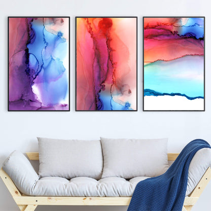 Vibrant Abstract Oil Painting for Modern Home Decor