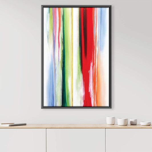 Colorful Abstract Oil Painting for Modern Home Decor and Art Collection