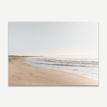 Tranquil Wanda Beach Oil Painting - Serene Coastal Landscape Decor