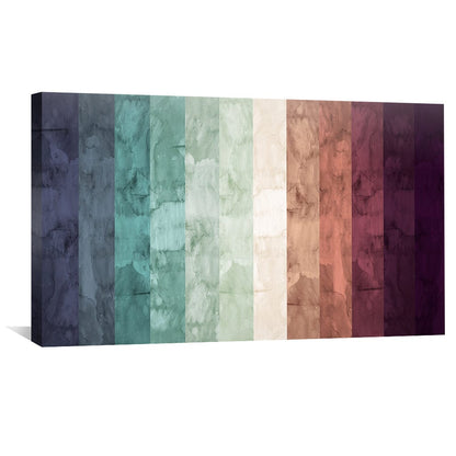 Elegant Abstract Watercolor Landscape Canvas Art for Home Decor