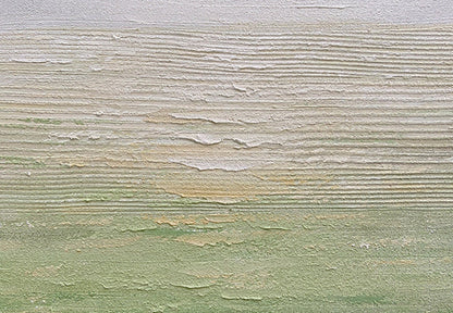 Serene Horizon Abstract Oil Painting for Tranquil Home Décor