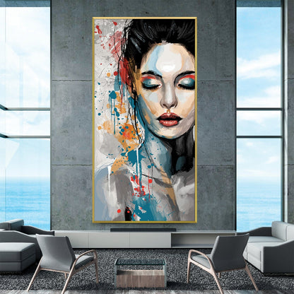 Abstract Beauty: Emotion and Color in Oil Painting Artwork